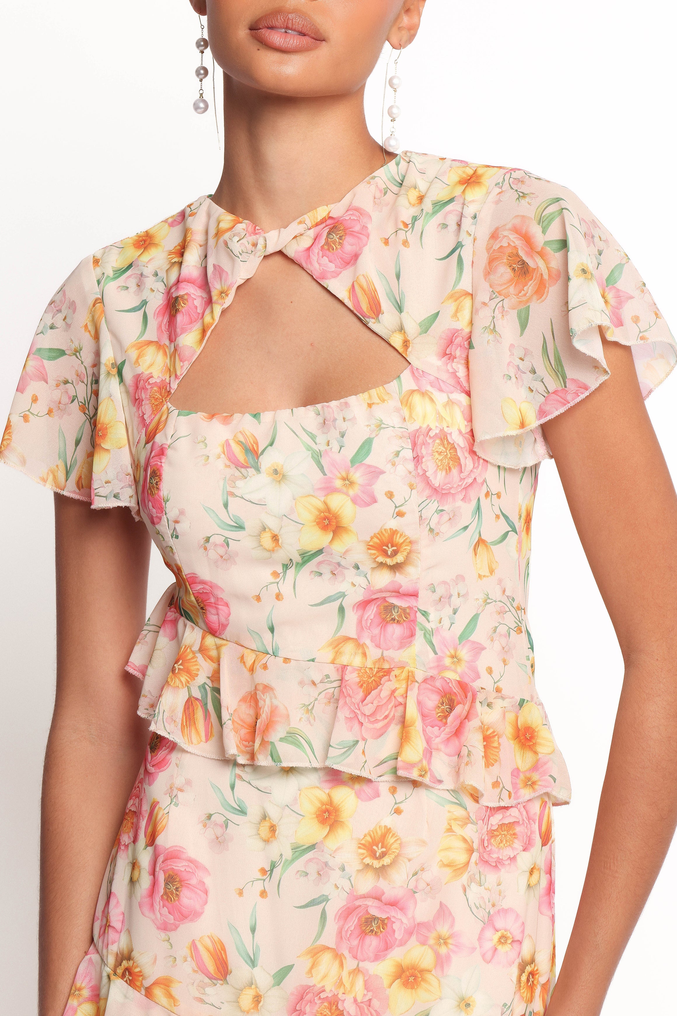 Leila Maxi Dress - Peony