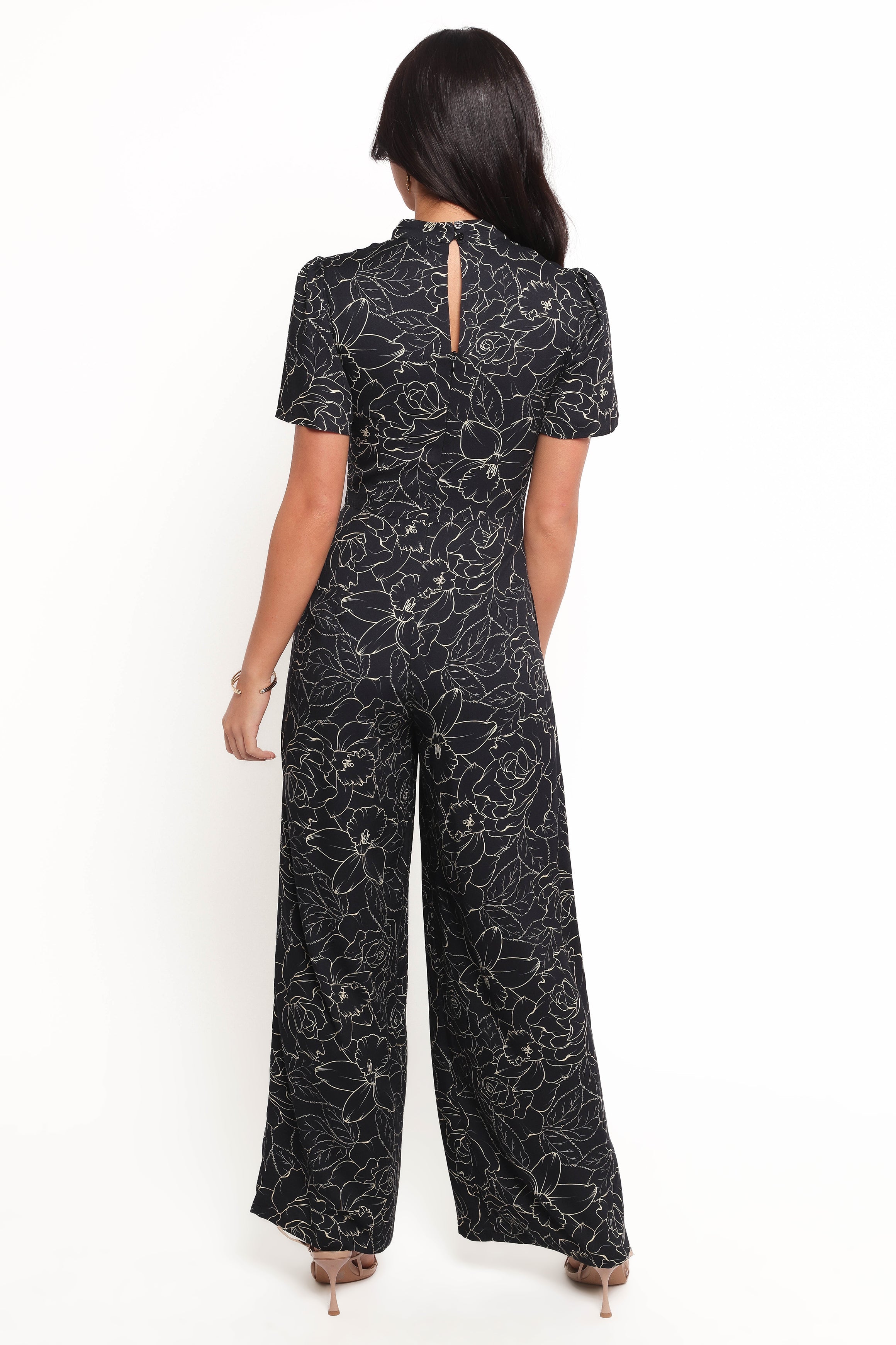 Lemao Jumpsuit - Black White