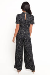 Lemao Jumpsuit - Black White