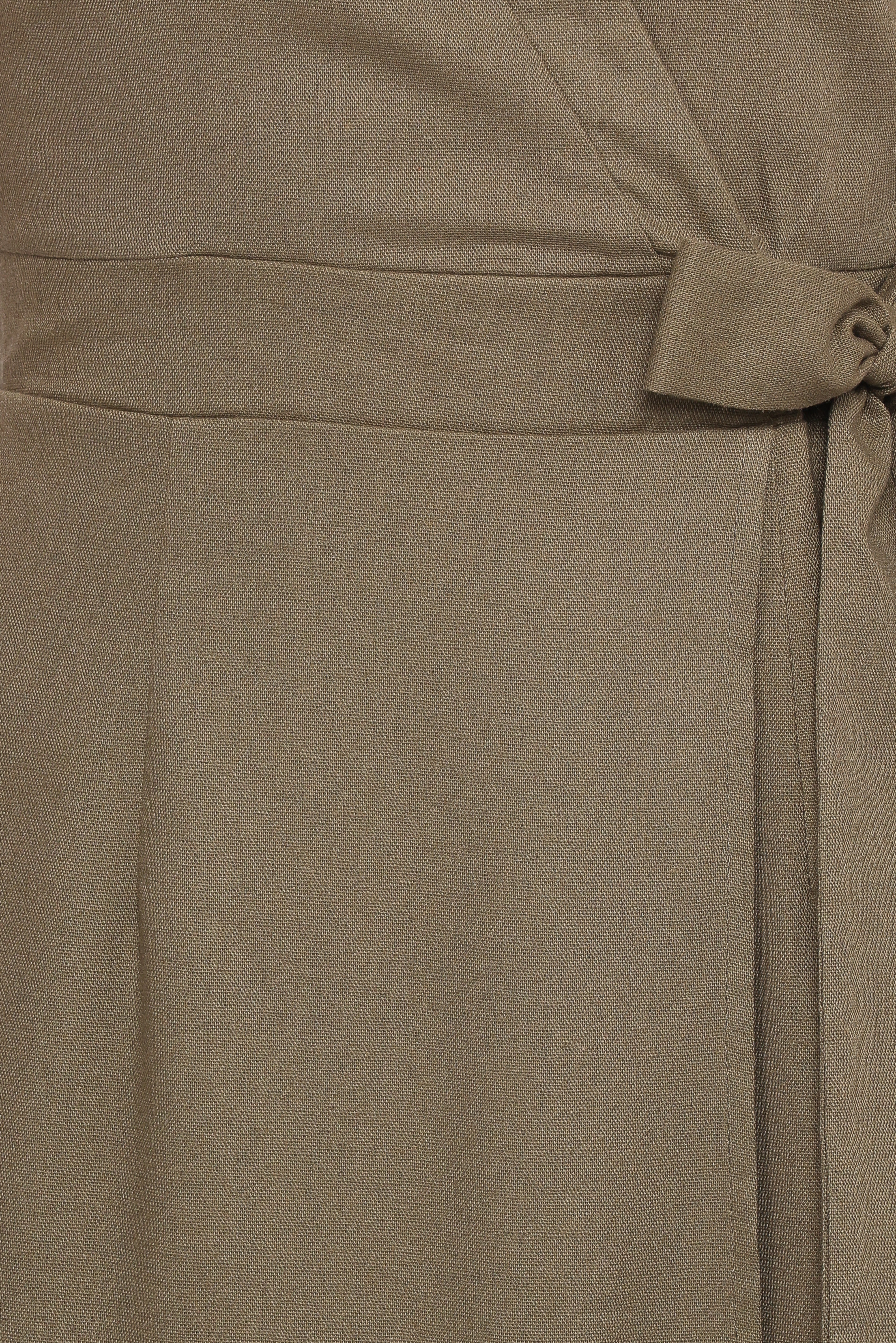 Leontine Midi Dress - Olive