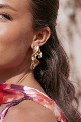 Lillian Earrings - Gold