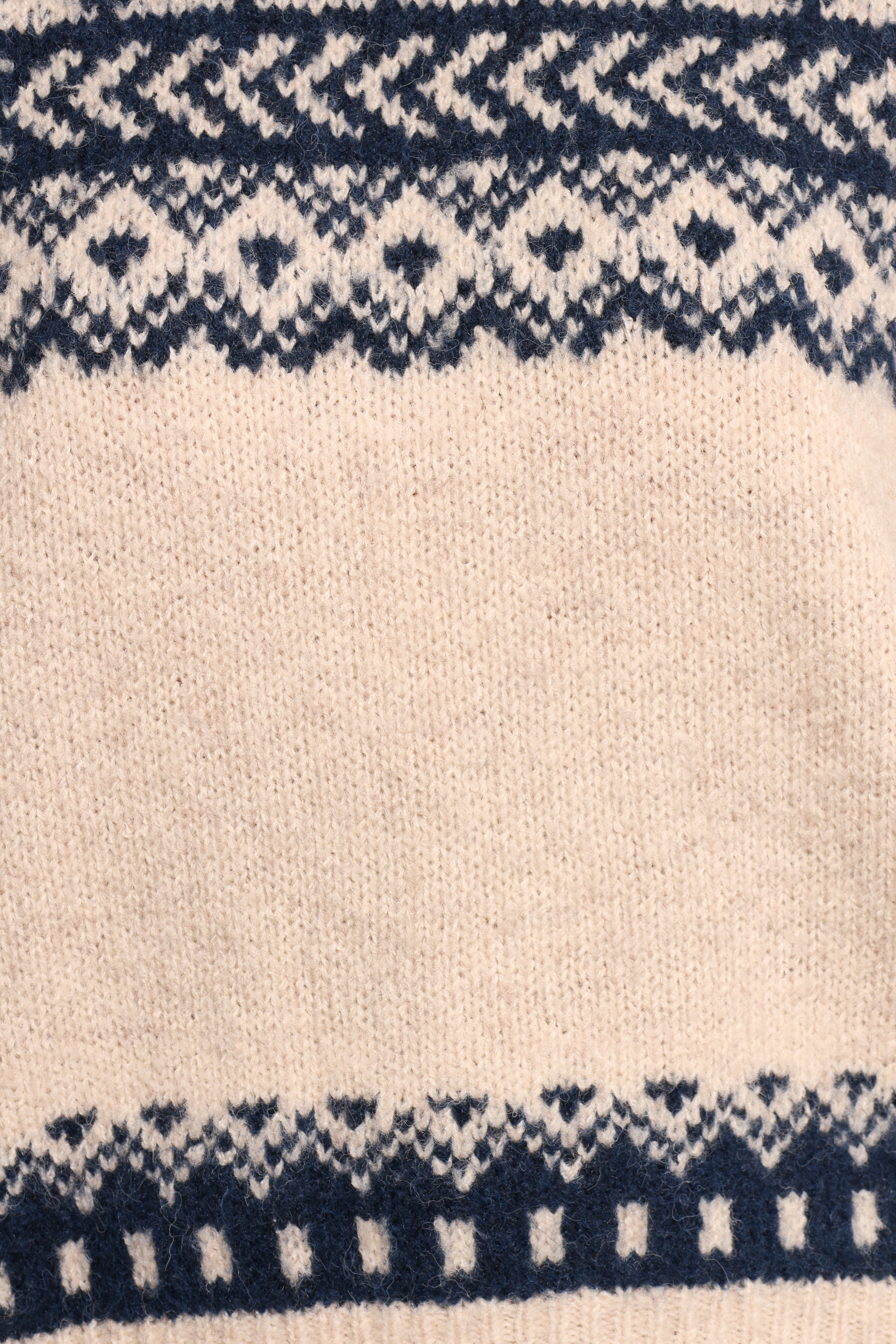 Lincoln Fair Isle Knit Sweater - Navy
