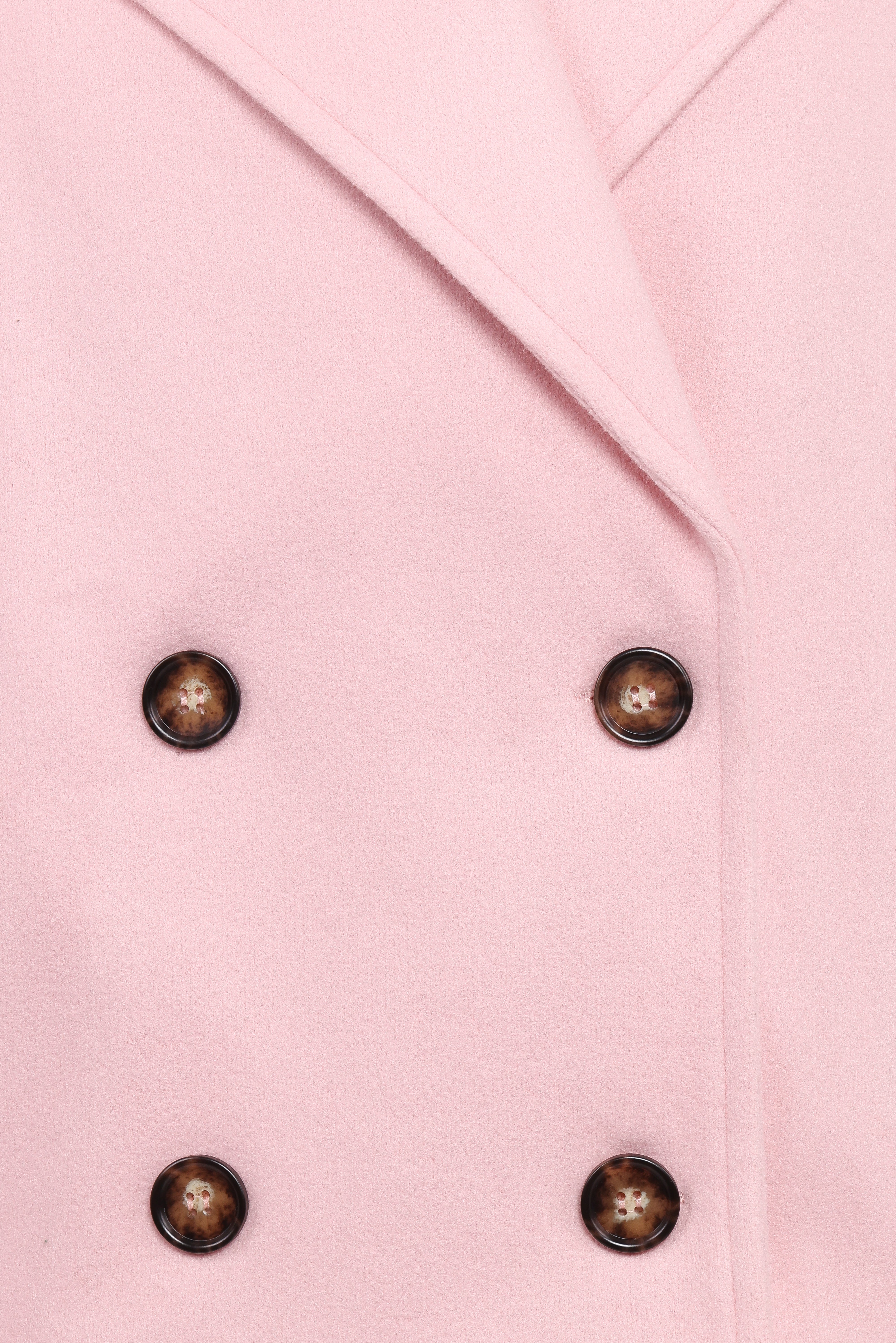 Lindy Cropped Coat - Baby Pink