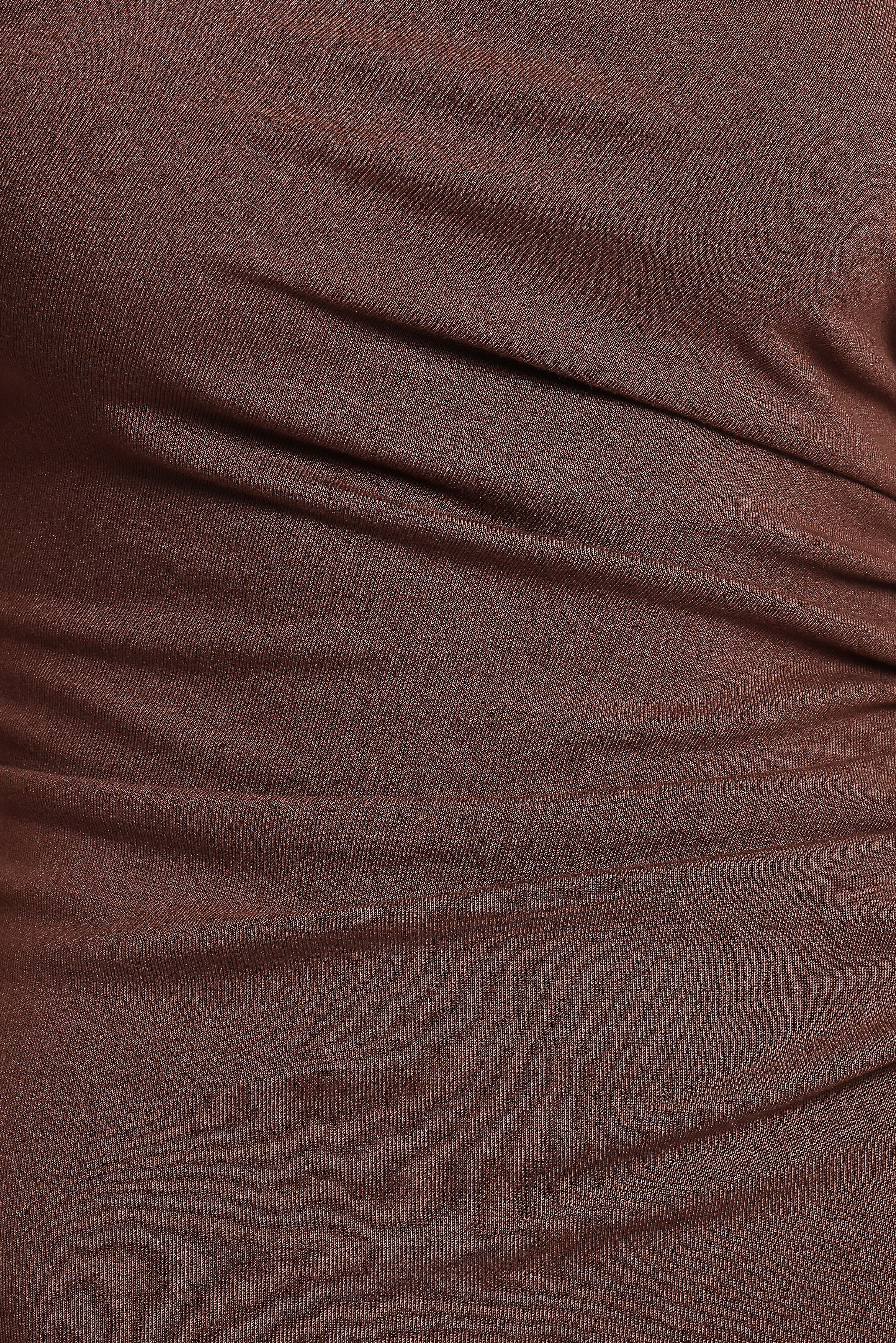 Lioren Midi Dress - Brown