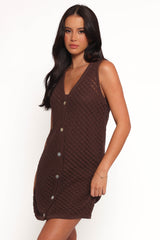 Luan Mini Dress - Chocolate