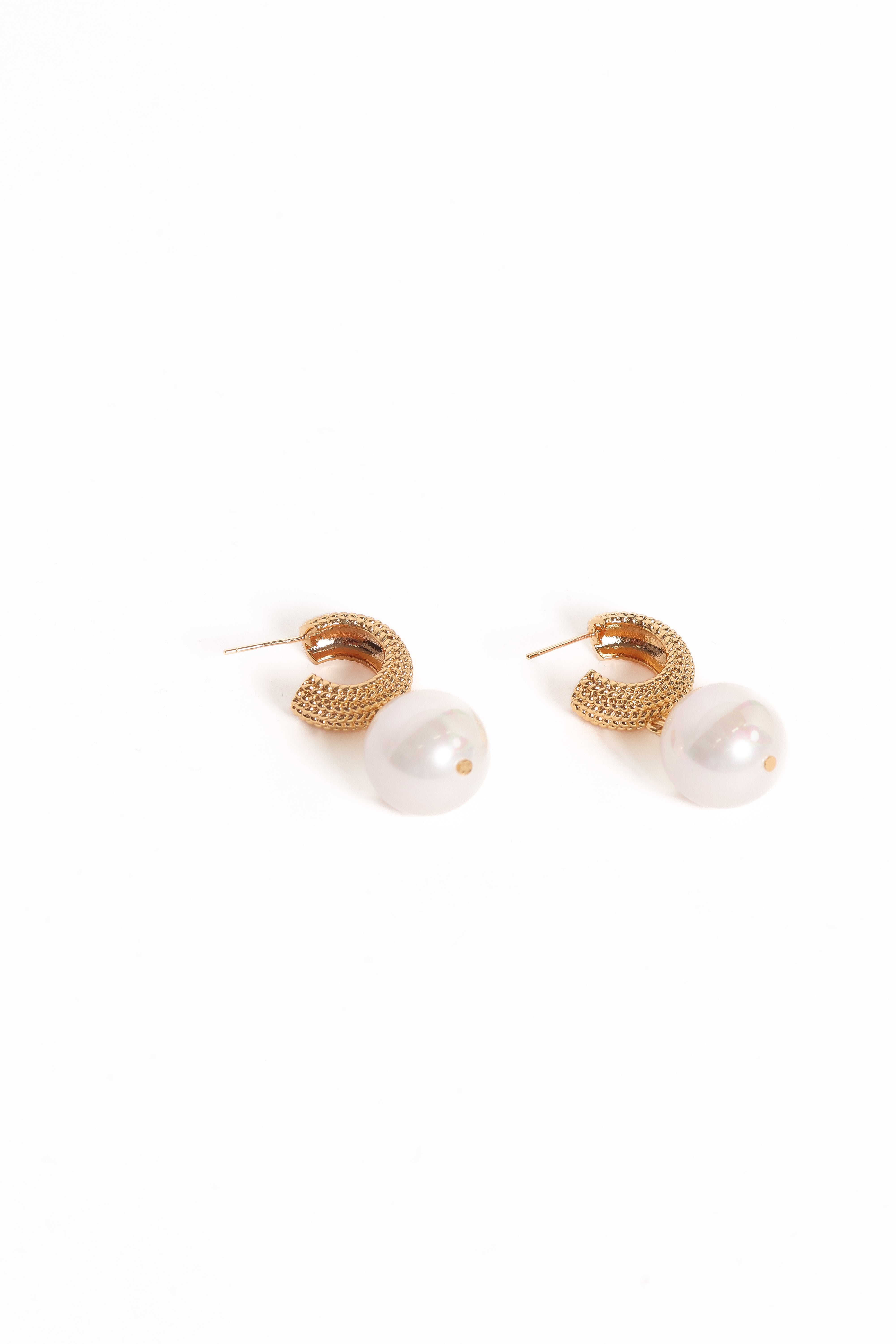 Luciana Earrings - Gold/Pearl