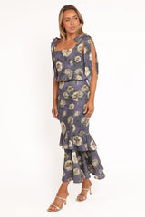 Luna Two Piece Set - Lavender Floral