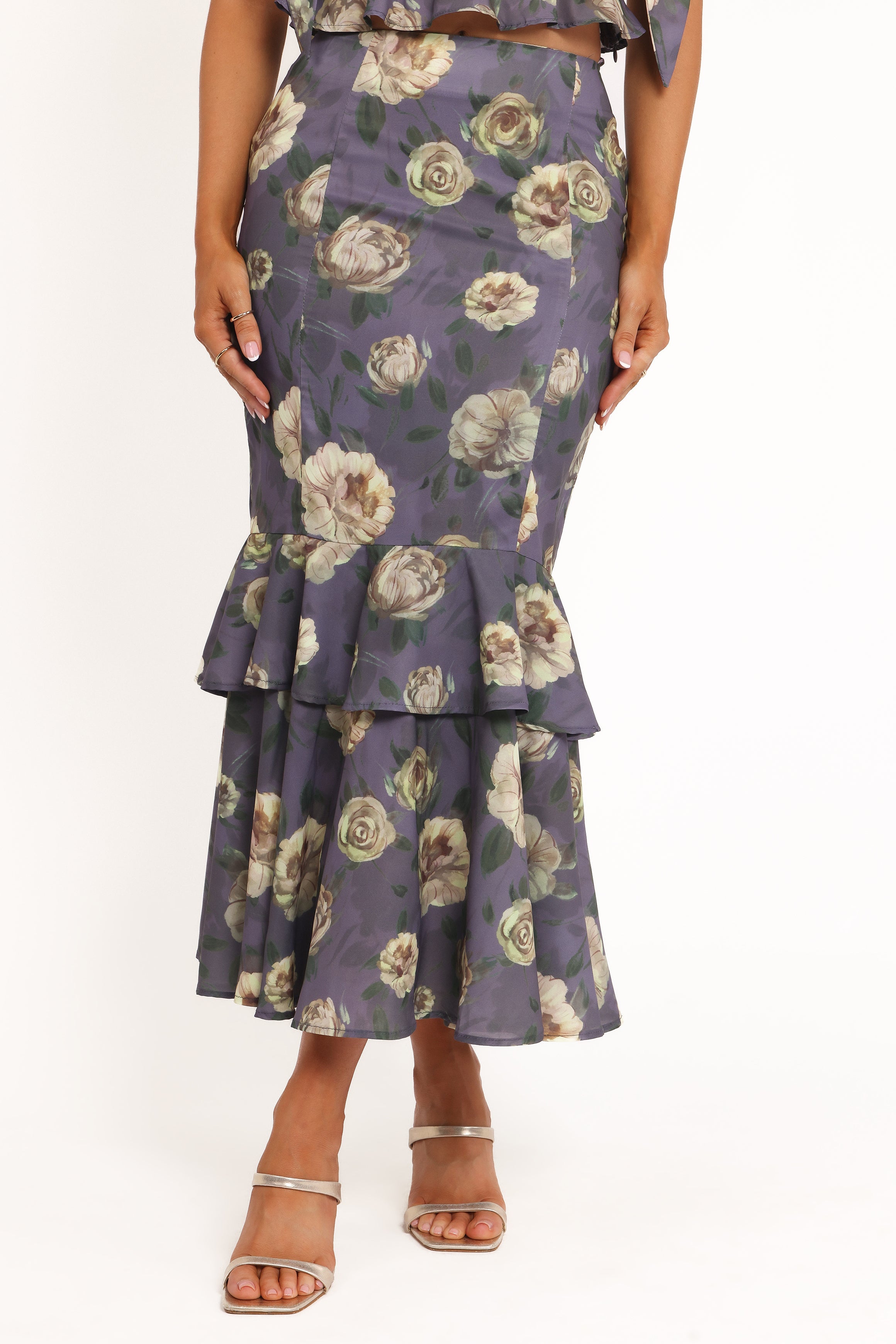 Luna Two Piece Set - Lavender Floral