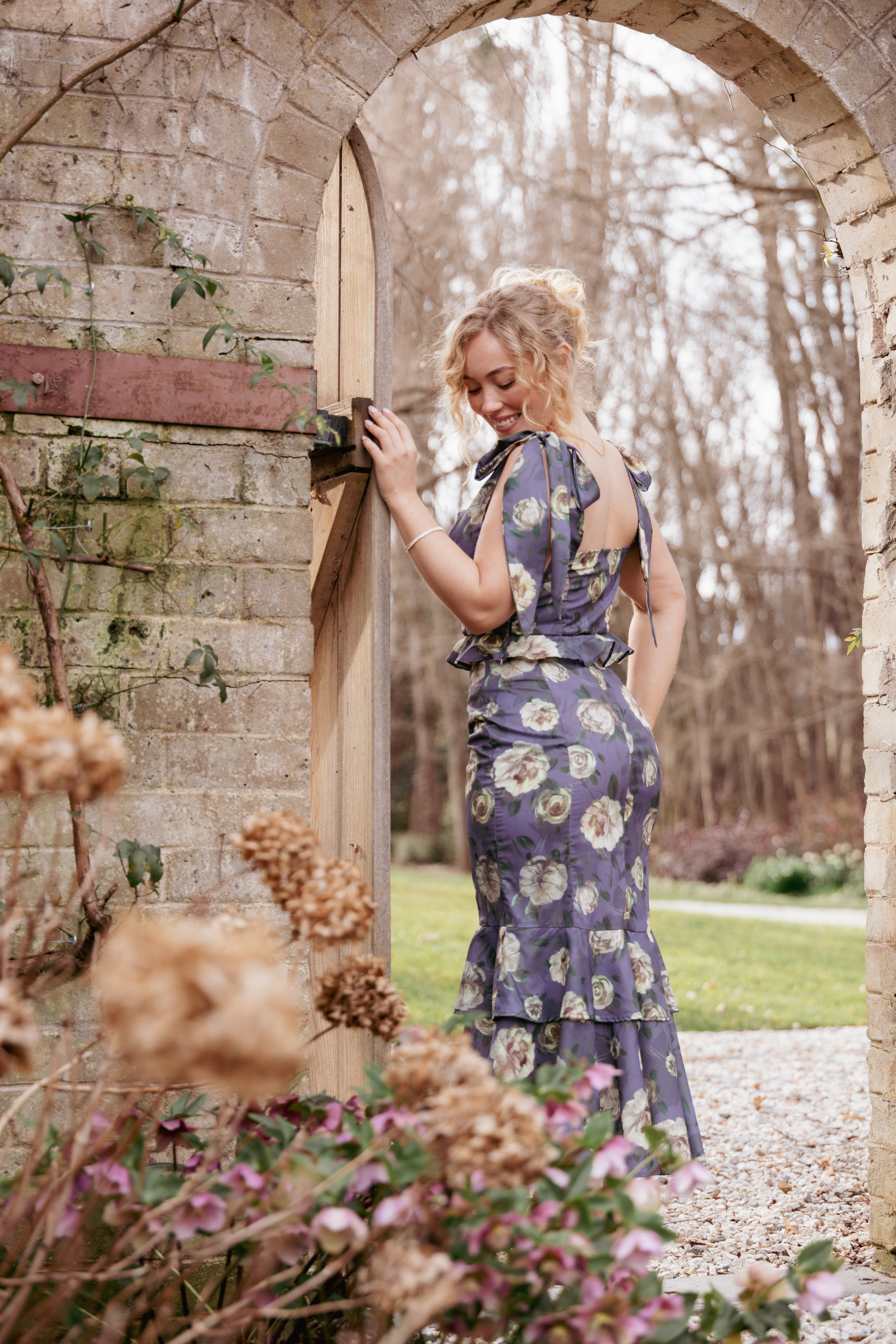 Luna Two Piece Set - Lavender Floral