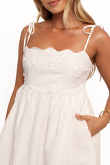 Lynne Mini Dress - White