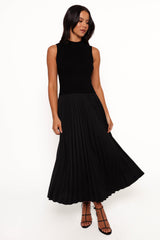 Maisey Midi Dress - Black