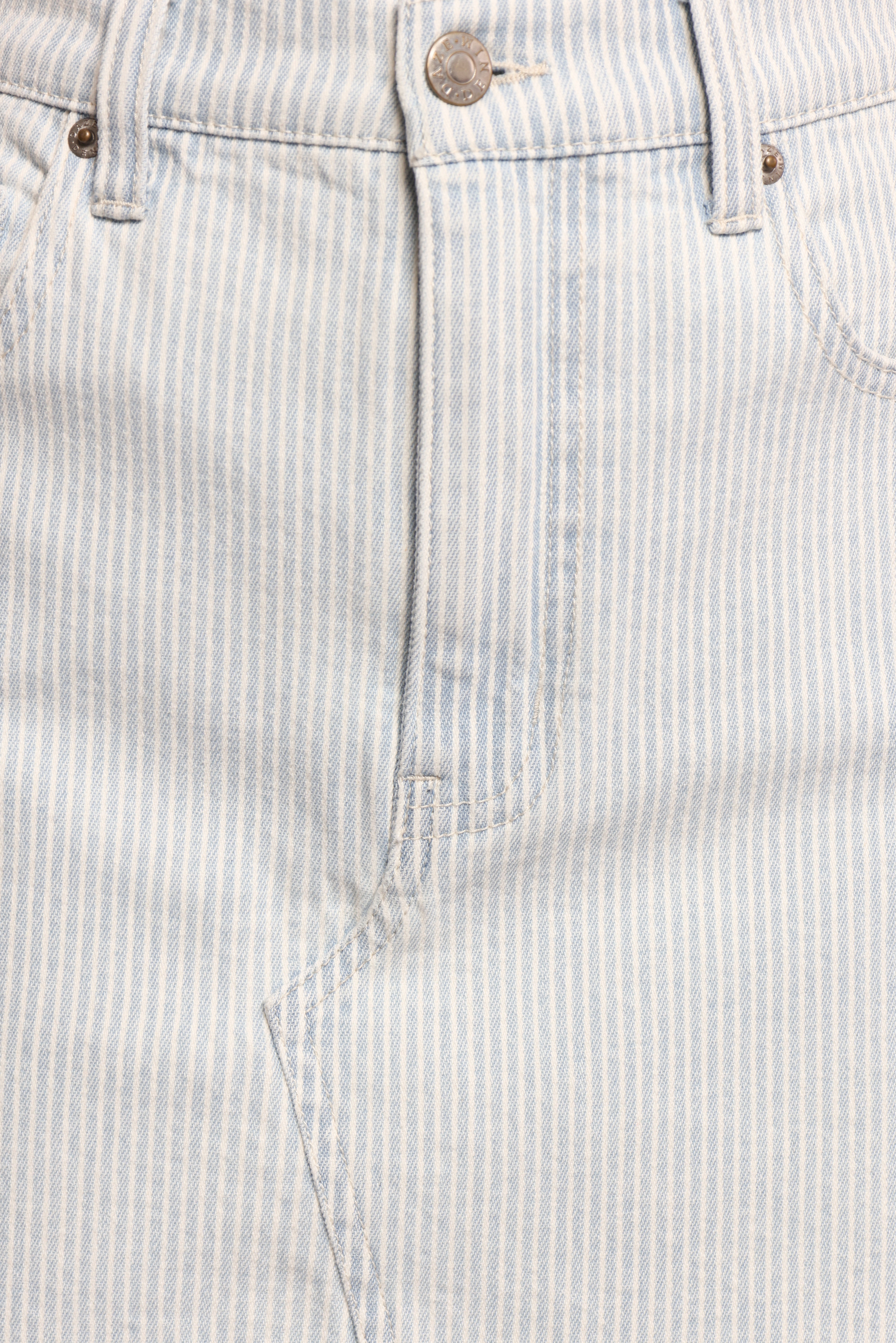 Malibu Mini Skirt - Blue Bell Stripe