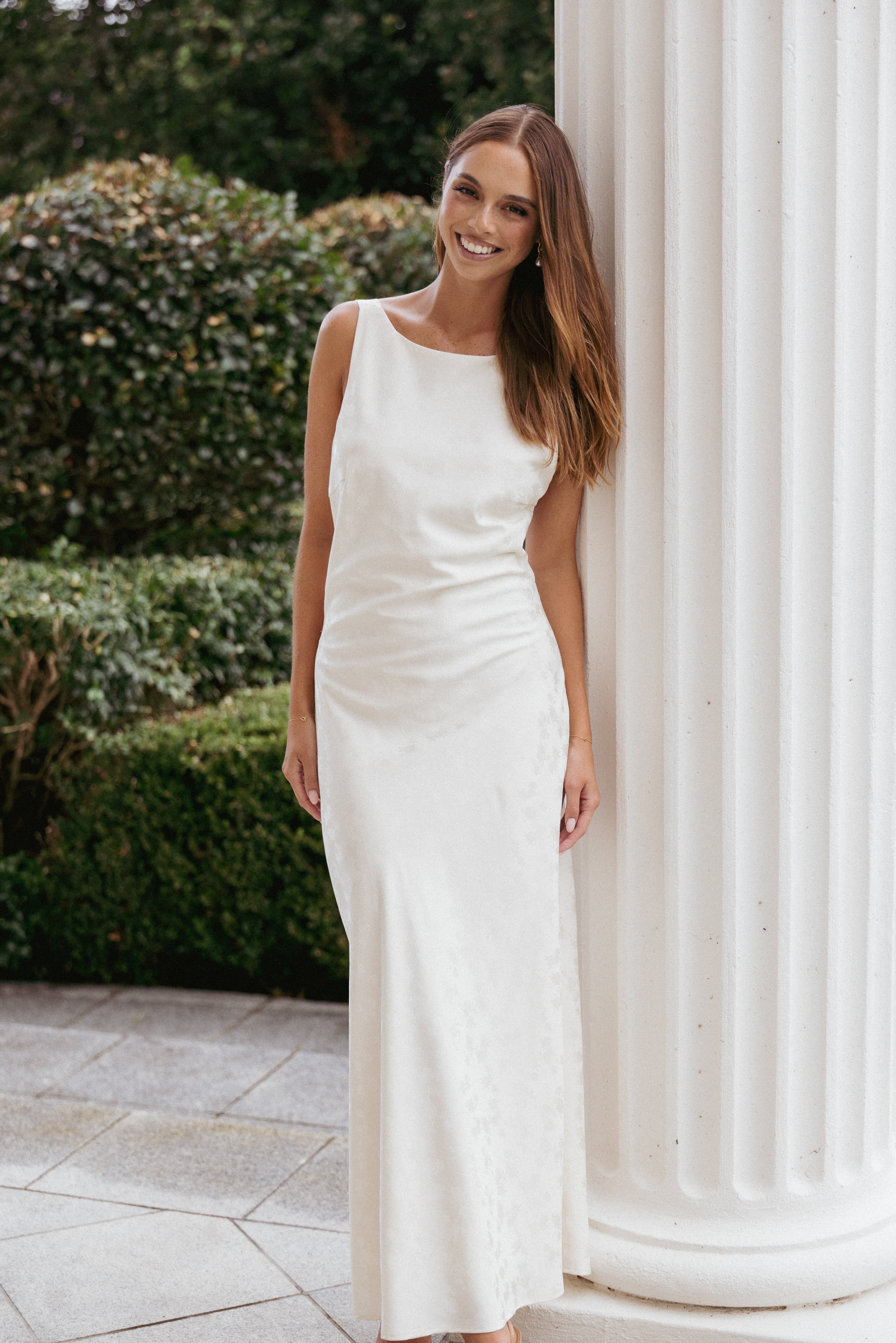 Malie Maxi Dress - Ivory