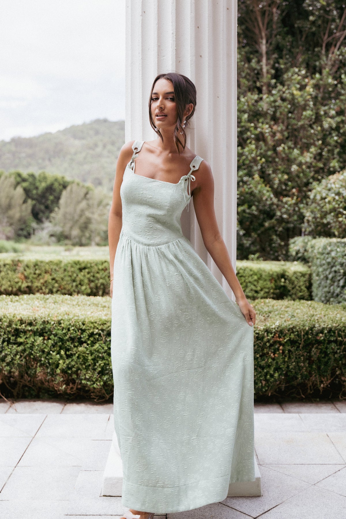 Marcelline Maxi Dress - Sage