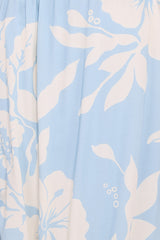 Margherita Maxi Dress - Blue Hibiscus