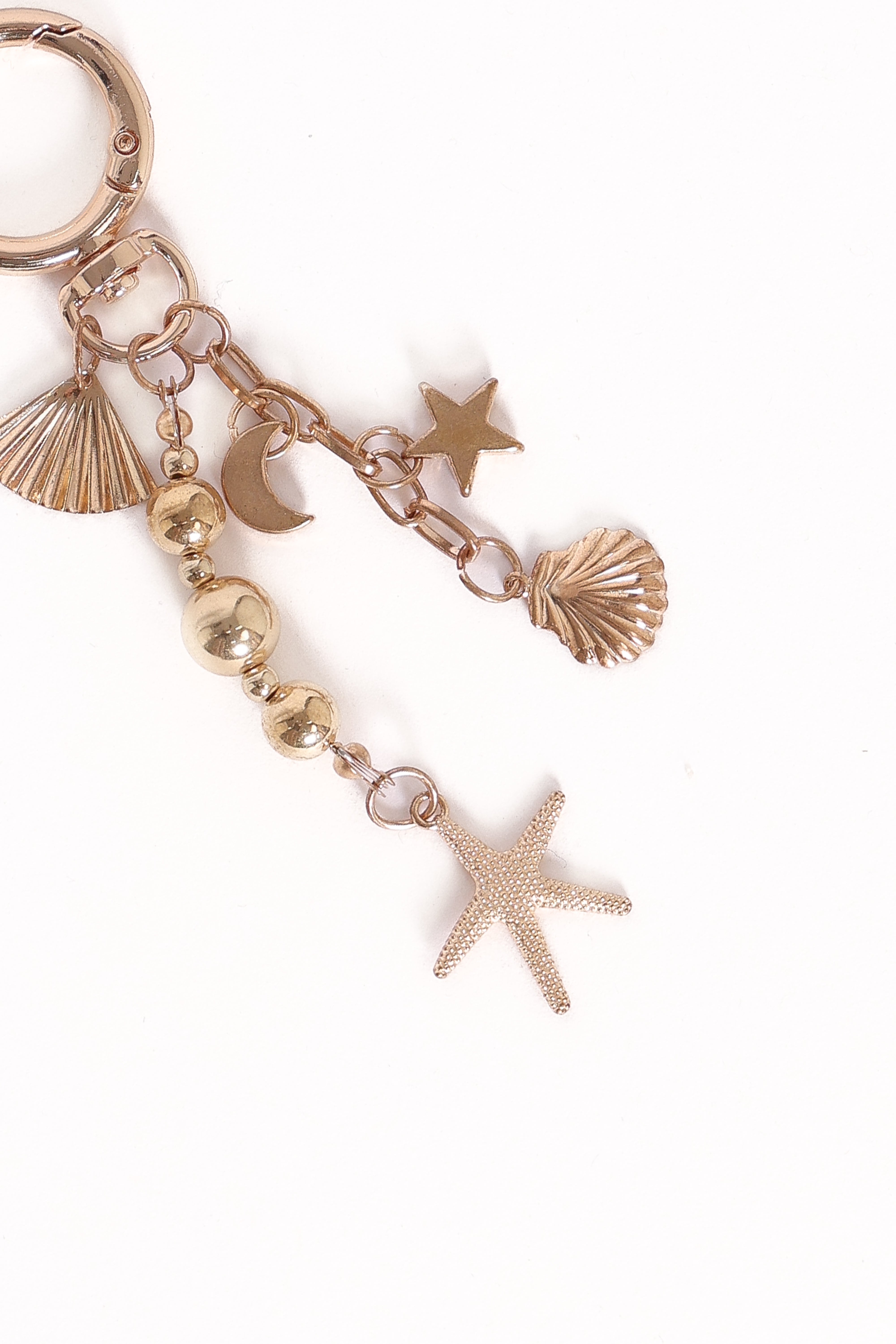 Marina Bag Charm - Gold