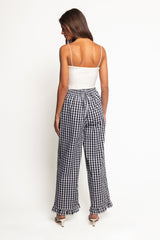 Marina Pant - Black Gingham