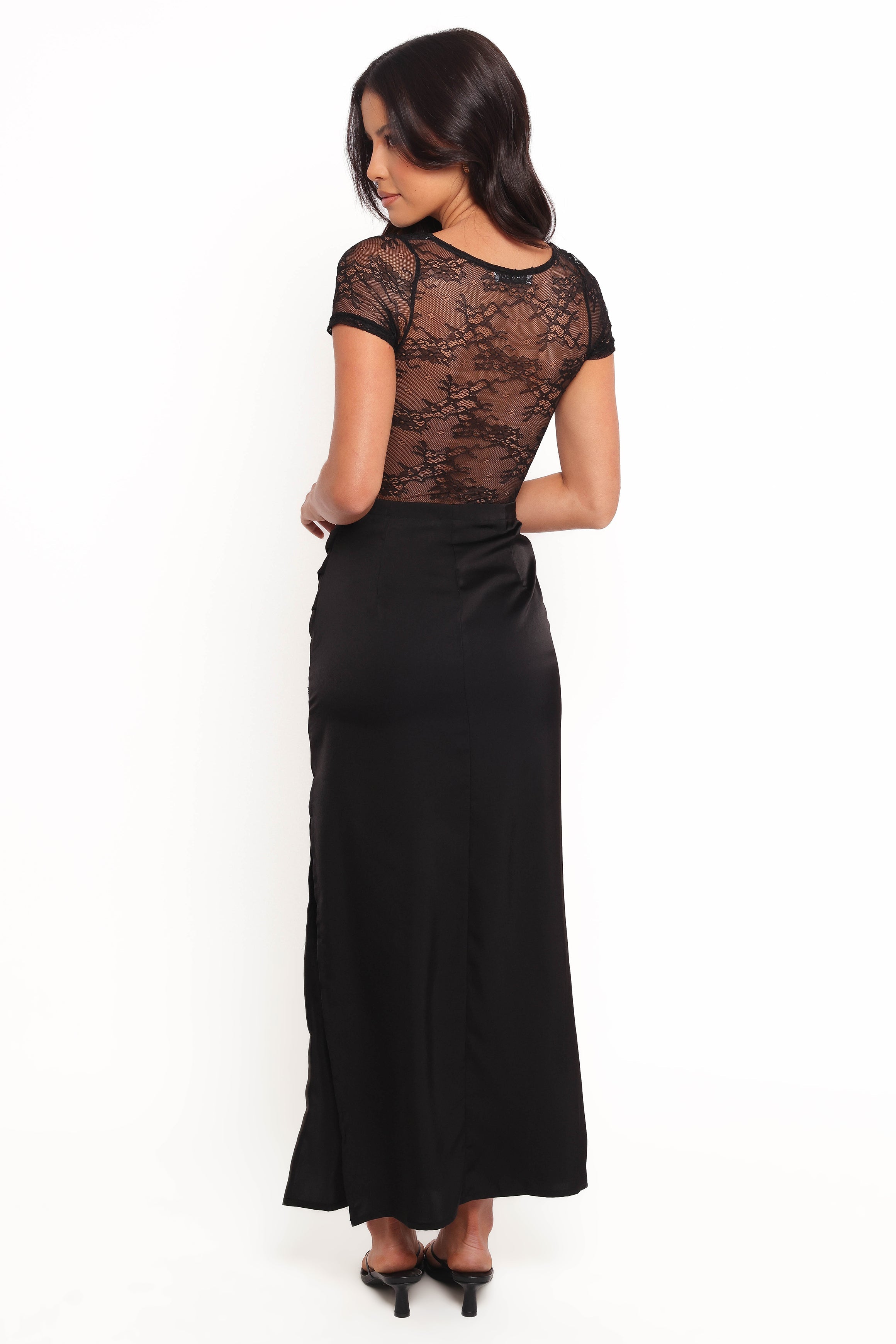 McKayla Midi Dress - Black