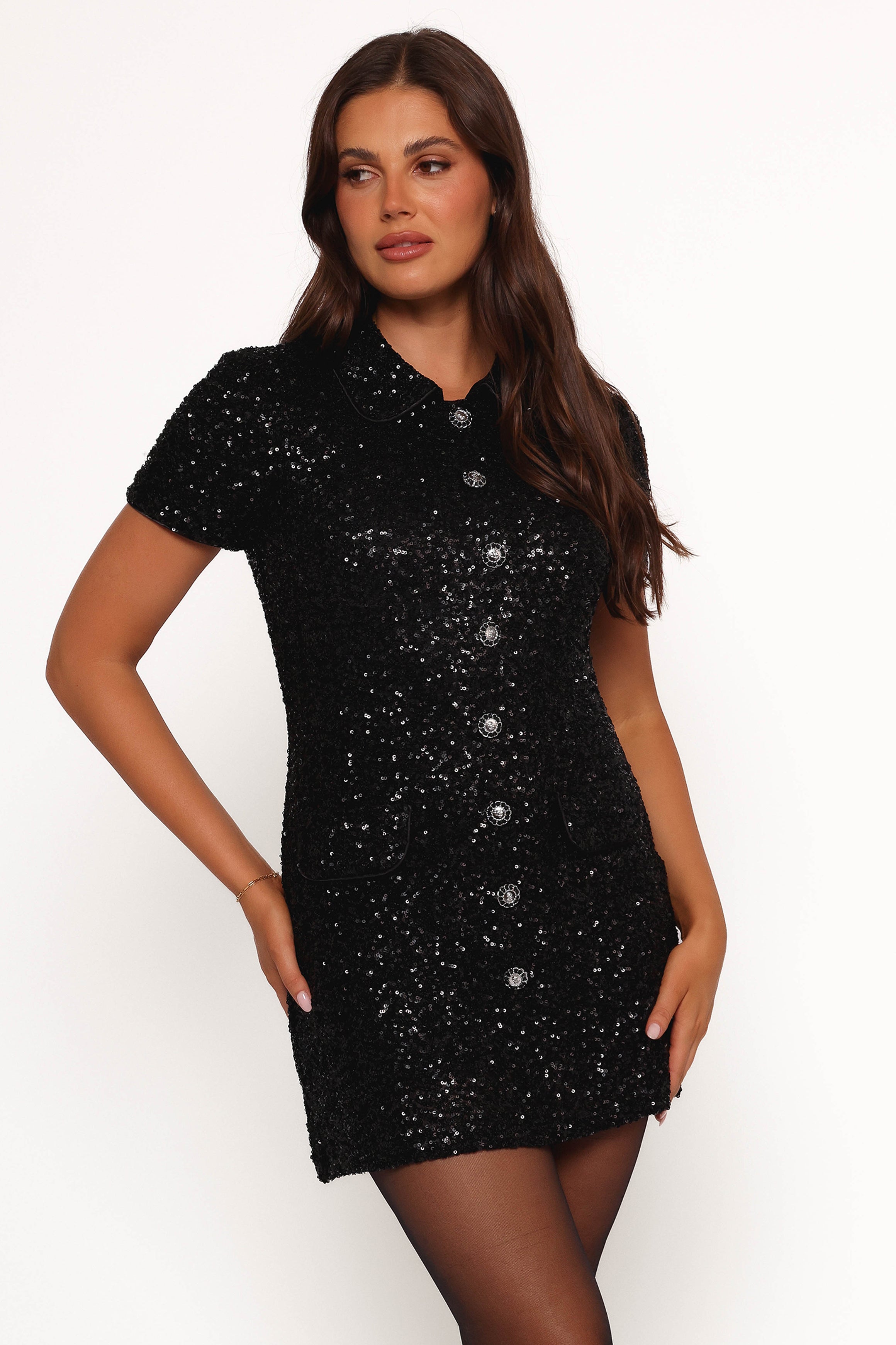 McKenzie Mini Dress - Black