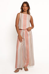 McKenzie Pant Set - Multi Stripe