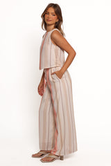 McKenzie Pant Set - Multi Stripe