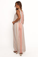 McKenzie Pant Set - Multi Stripe