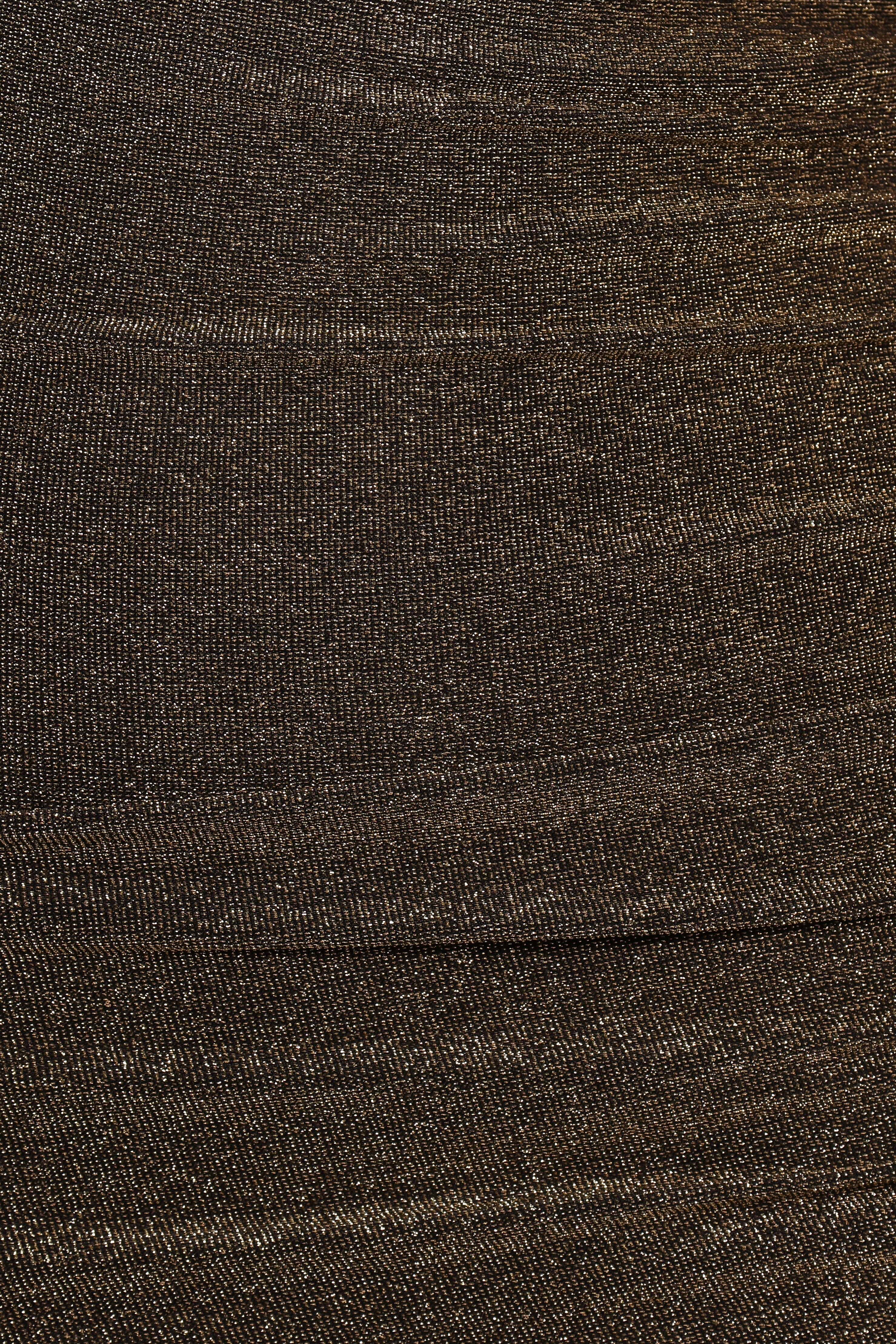 Mel Midi Dress - Black/Light Gold