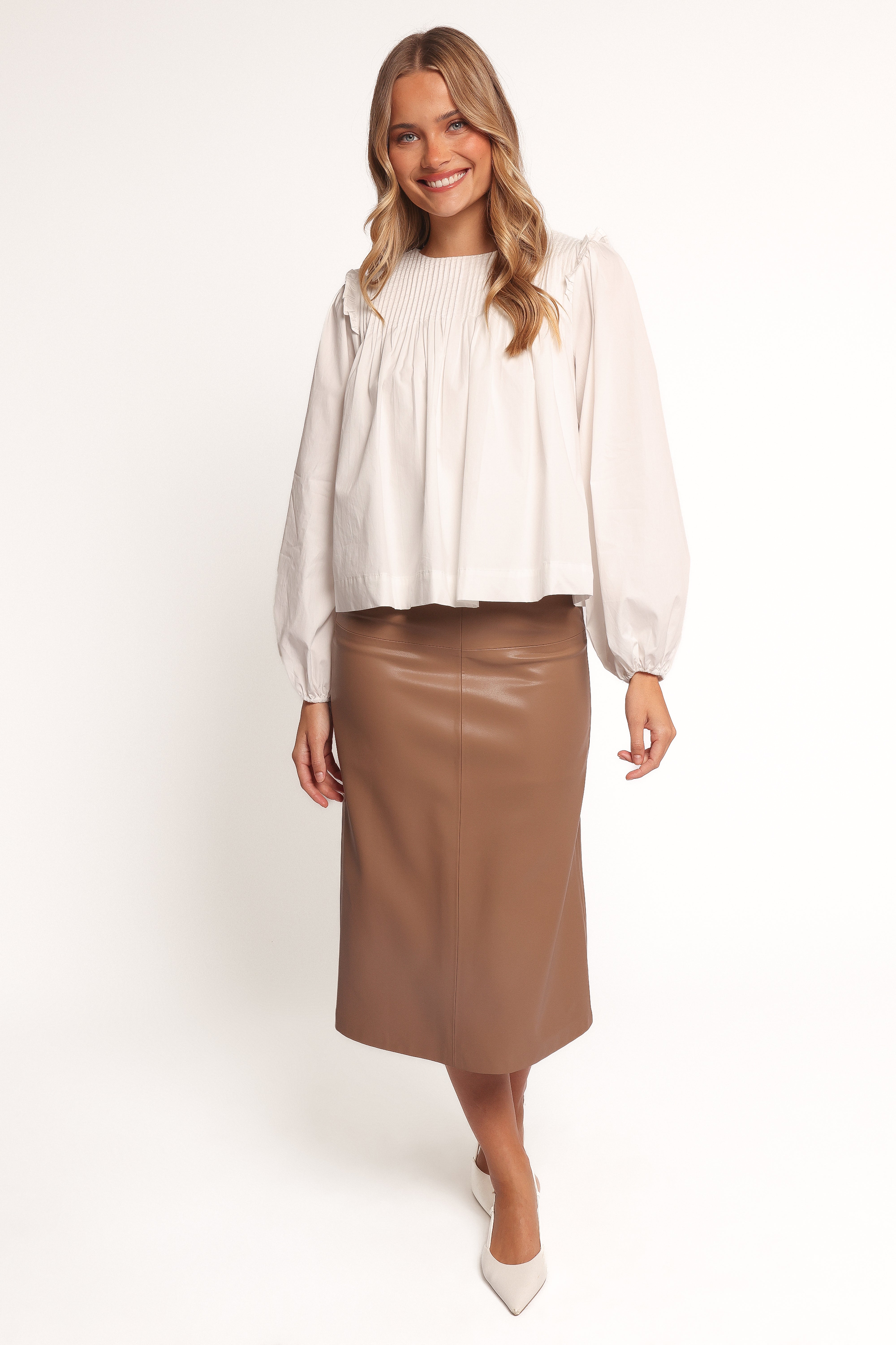 Melba Blouse - White