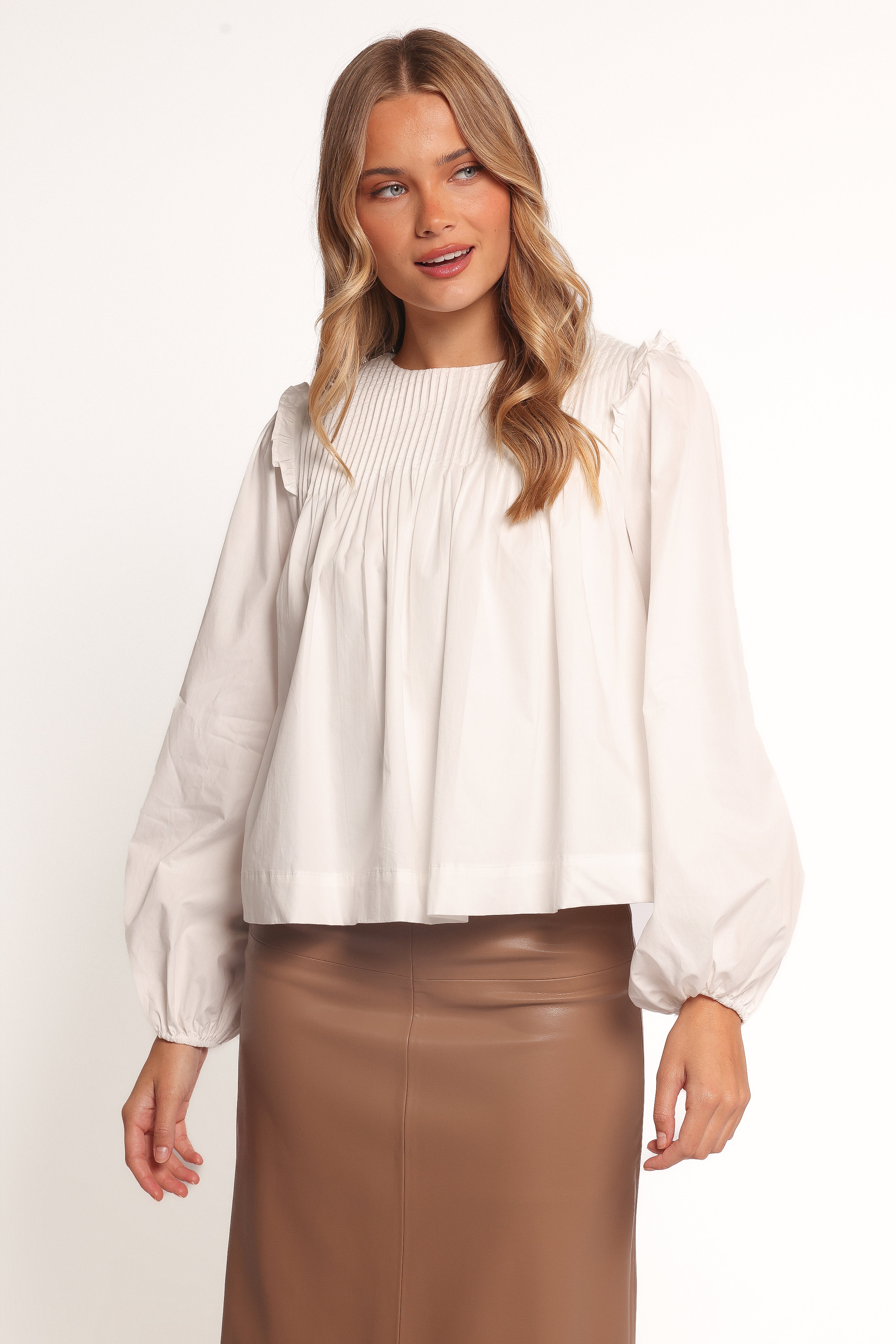 Melba Blouse - White