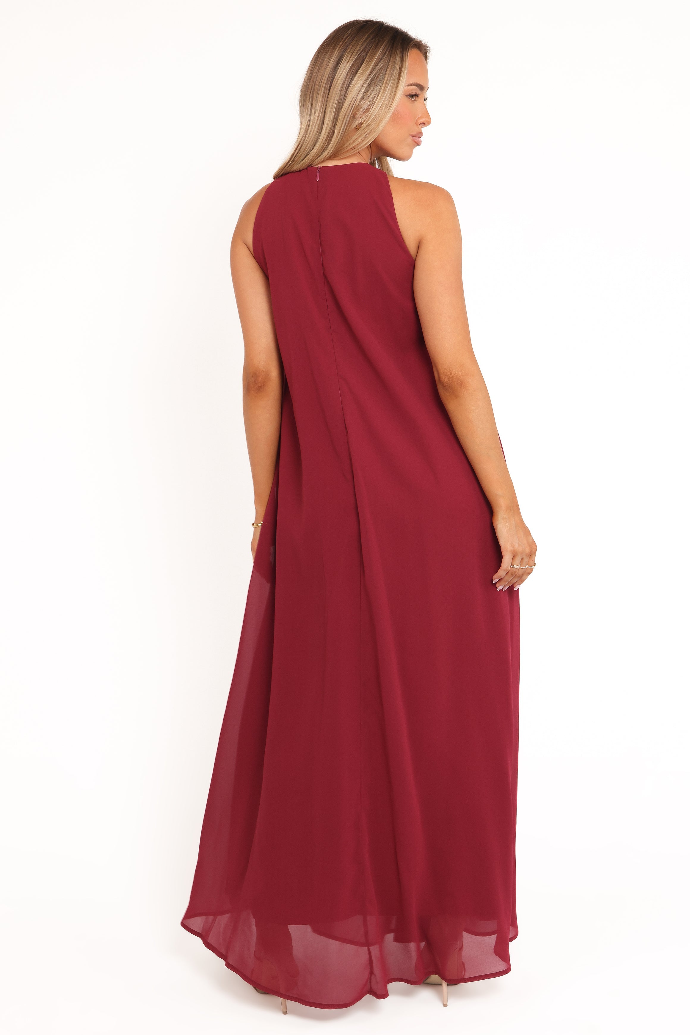 Melba Maxi Dress - Berry