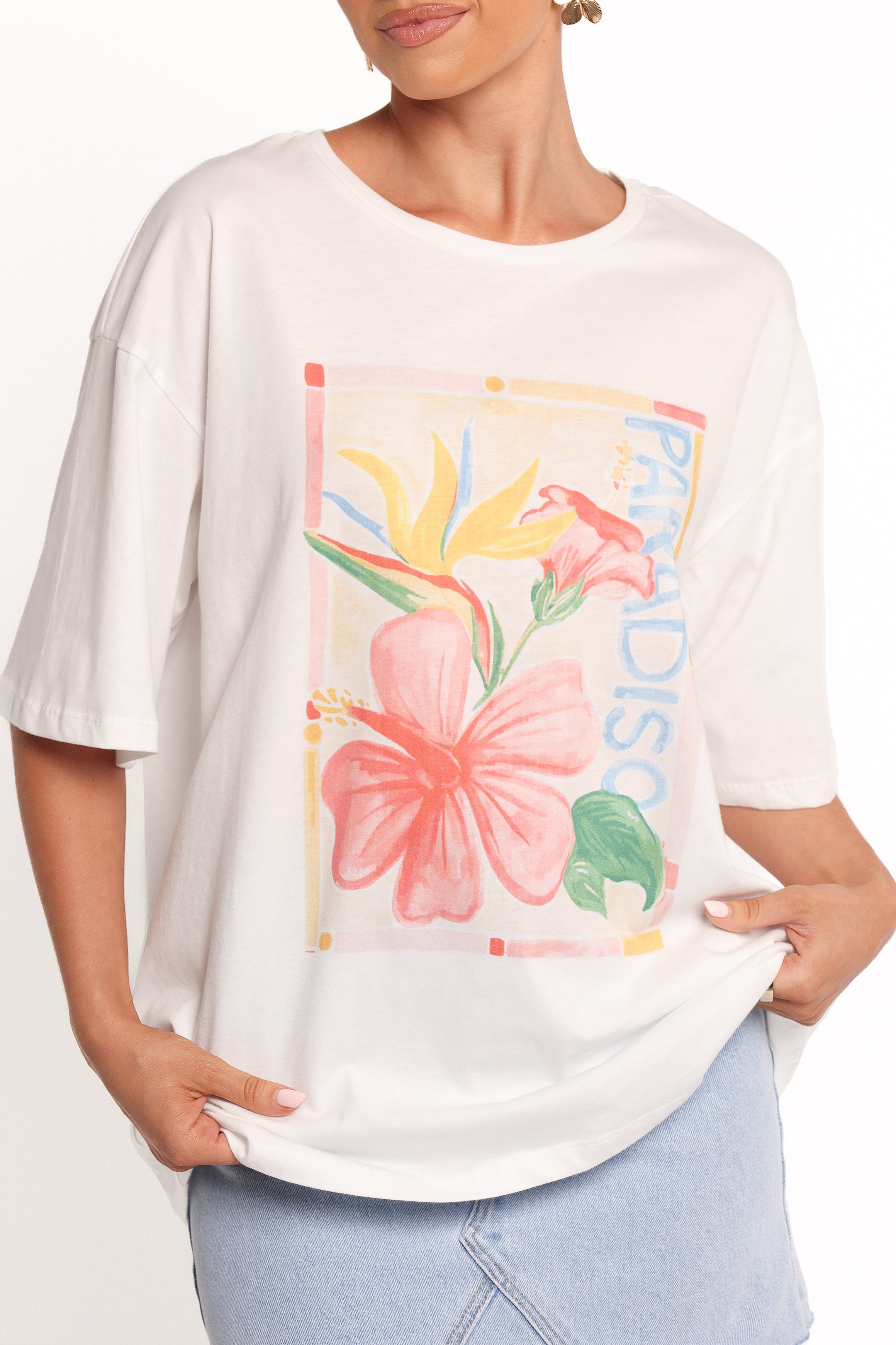 Mia Graphic Tee - Paradiso