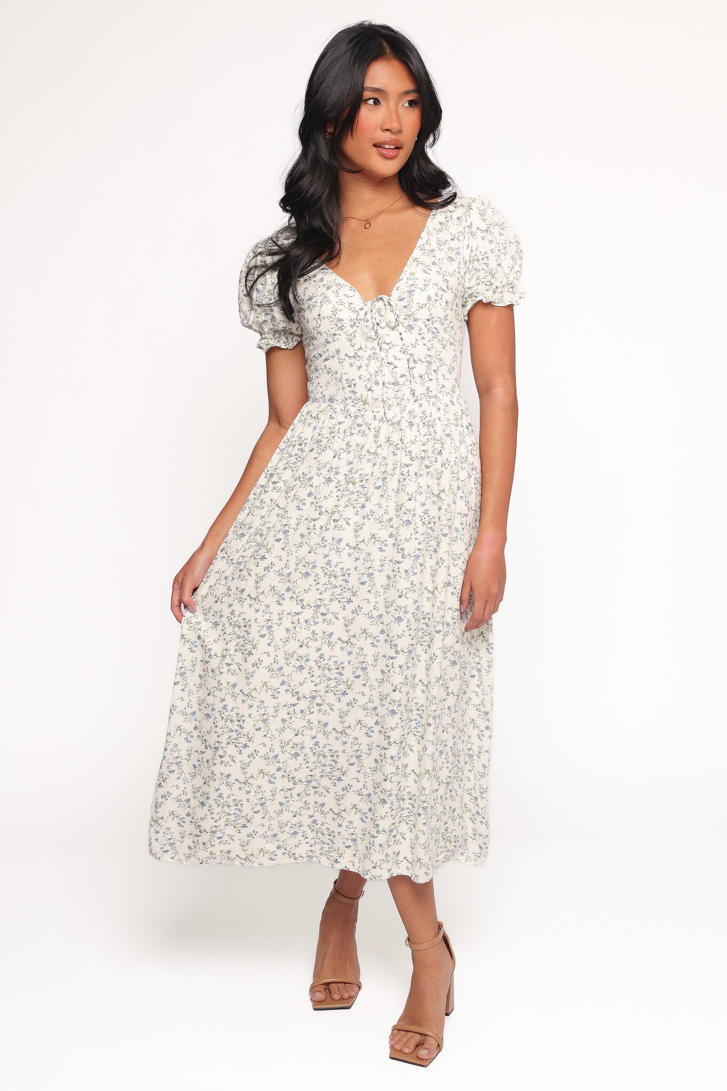 Mildred Midi Dress - Floral