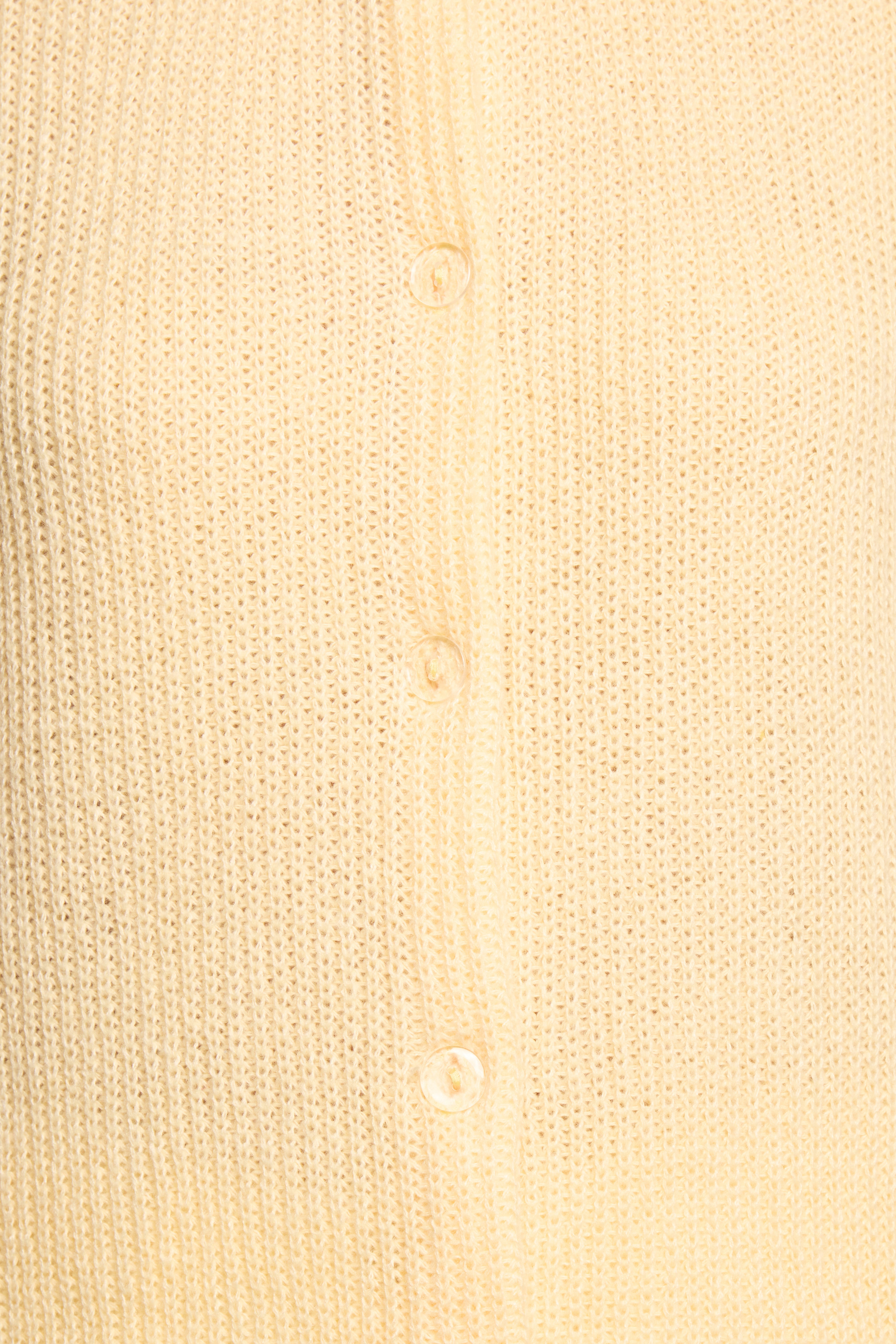 Miriam Short Sleeve Knit Top - Yellow