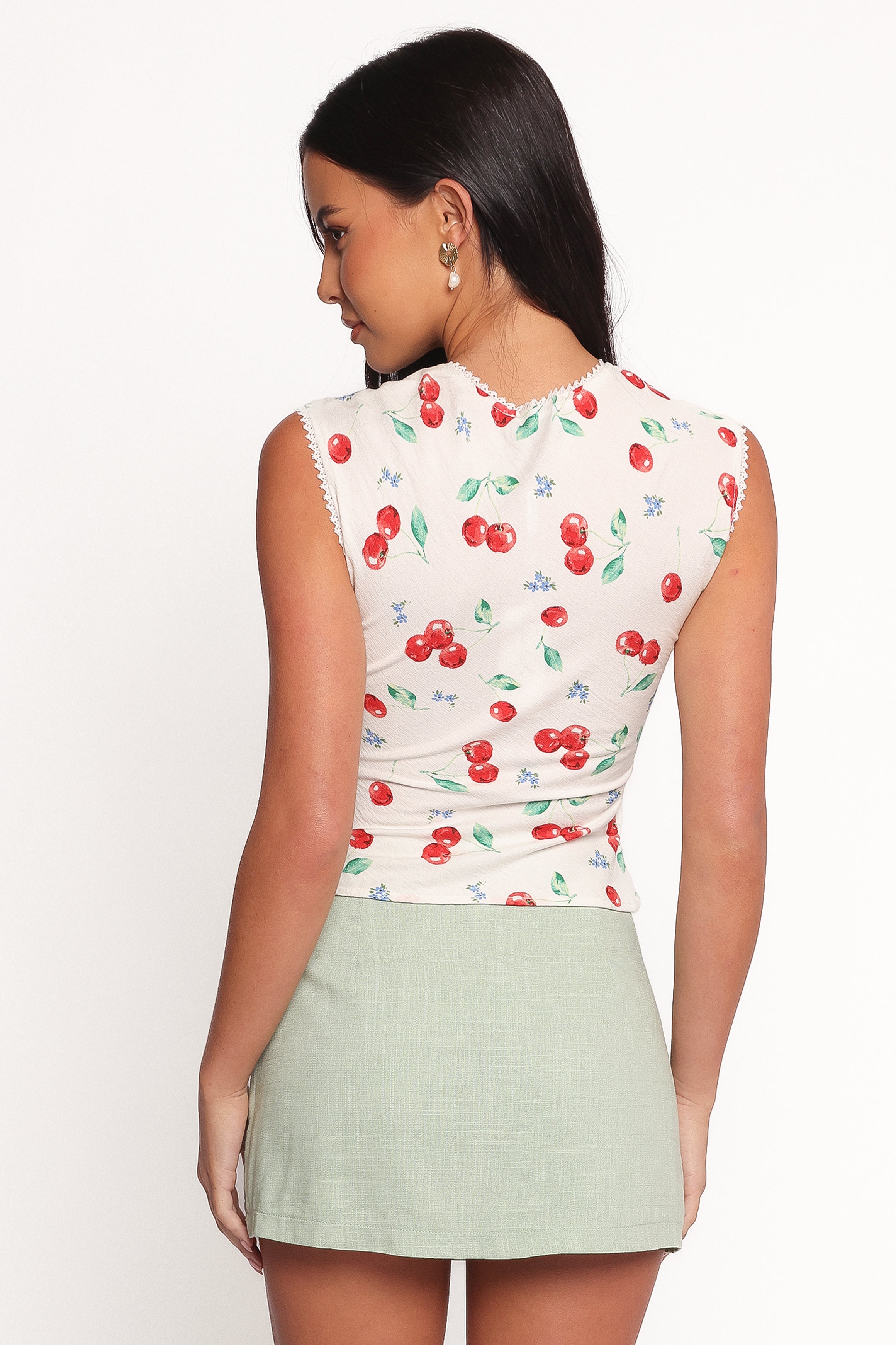 Morgan Top - Starlight Cherry