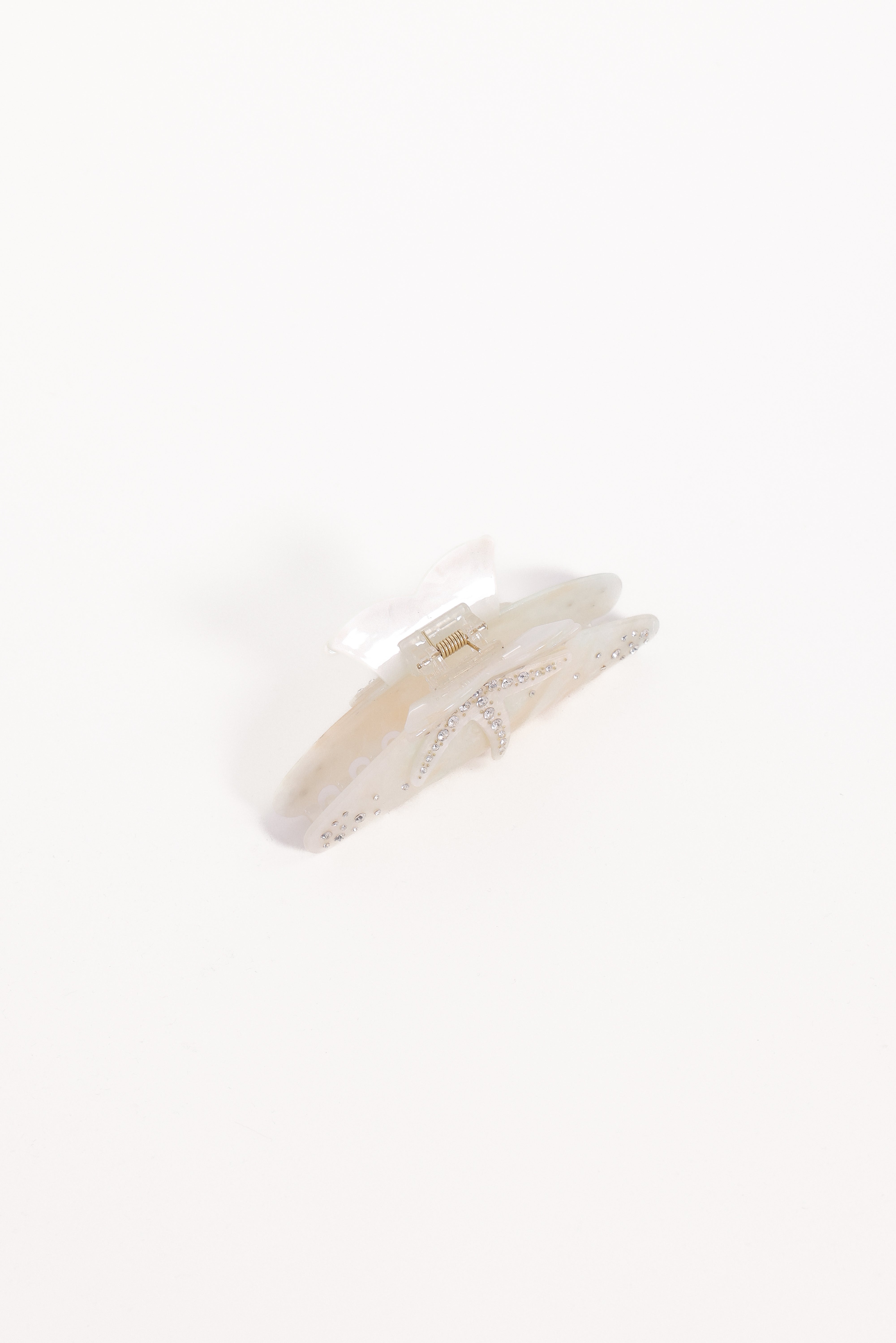 Myrtle Hair Clip - Pearl