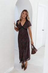 Neve Maxi Dress - Rose Print