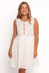 Nyssa Mini Dress - White