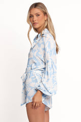 Pali Romper - Blue Floral