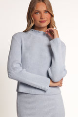 Payton Knitted Set - Light Blue