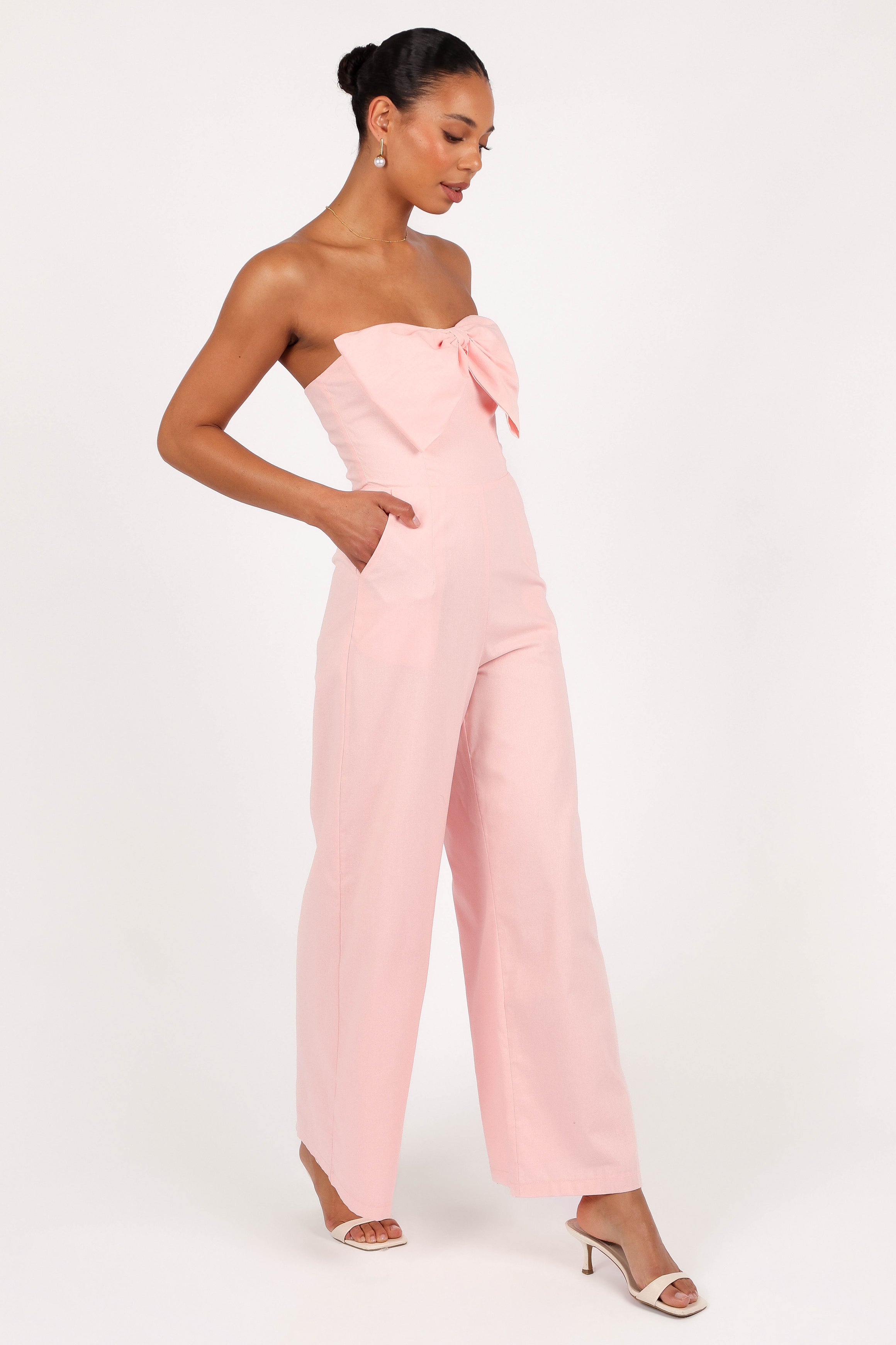 PLAYSUITS @Poppy Jumpsuit - Petal Pink