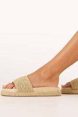 Quartilla Sandals - Natural Raffia