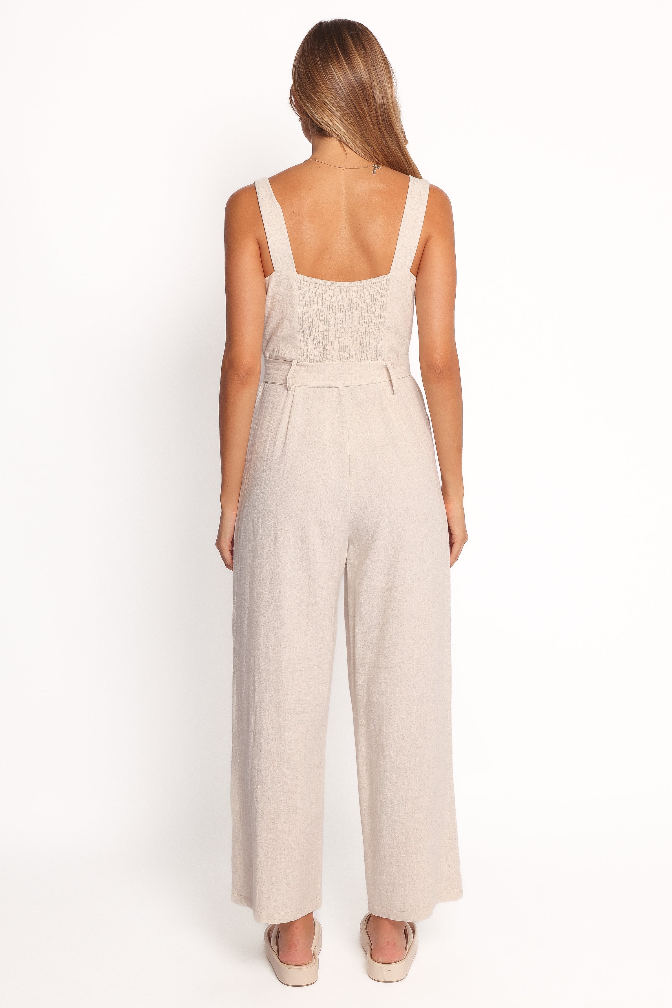 Rachel Jumpsuit - Beige