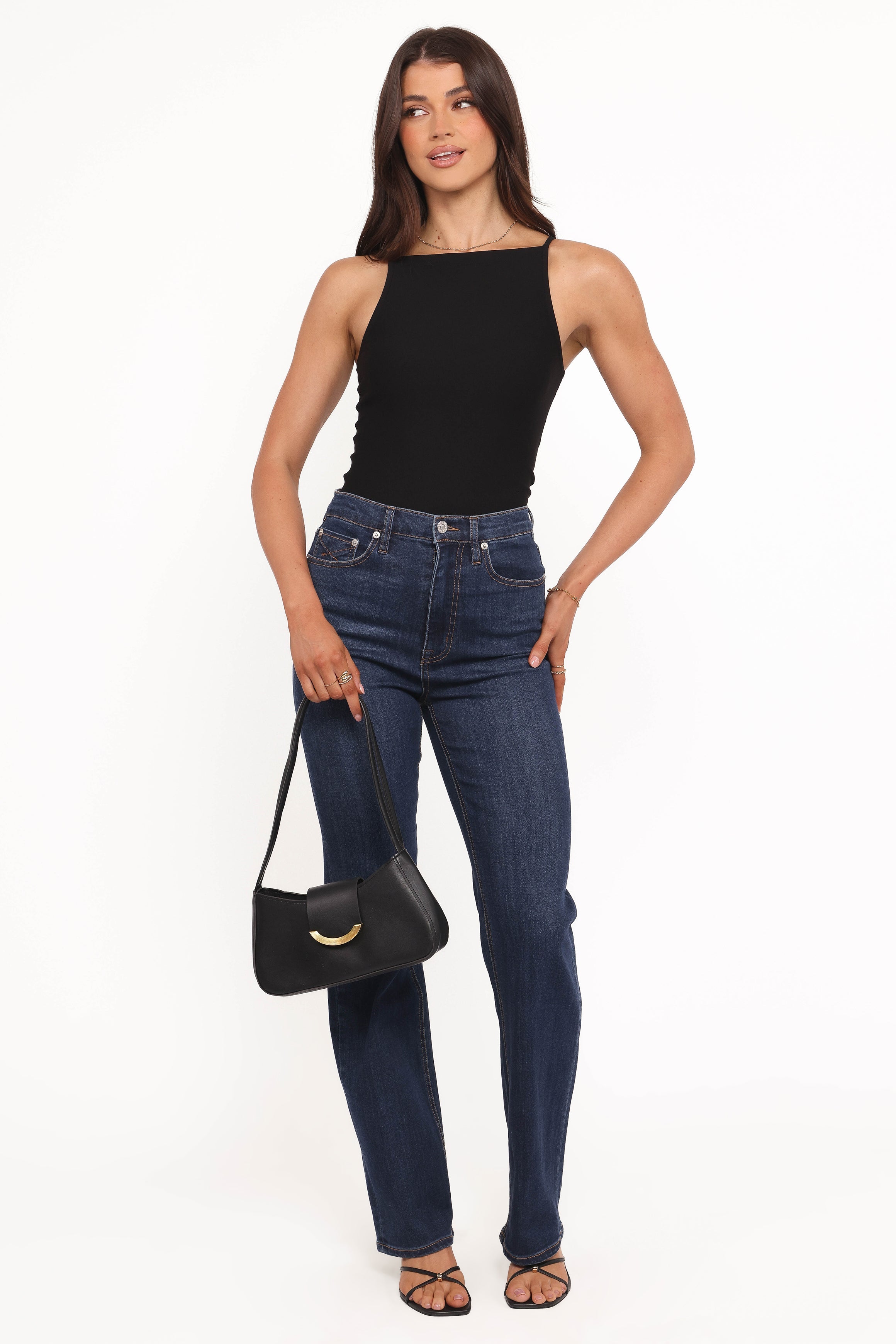 Rae Straight Leg Jean - Roxbury