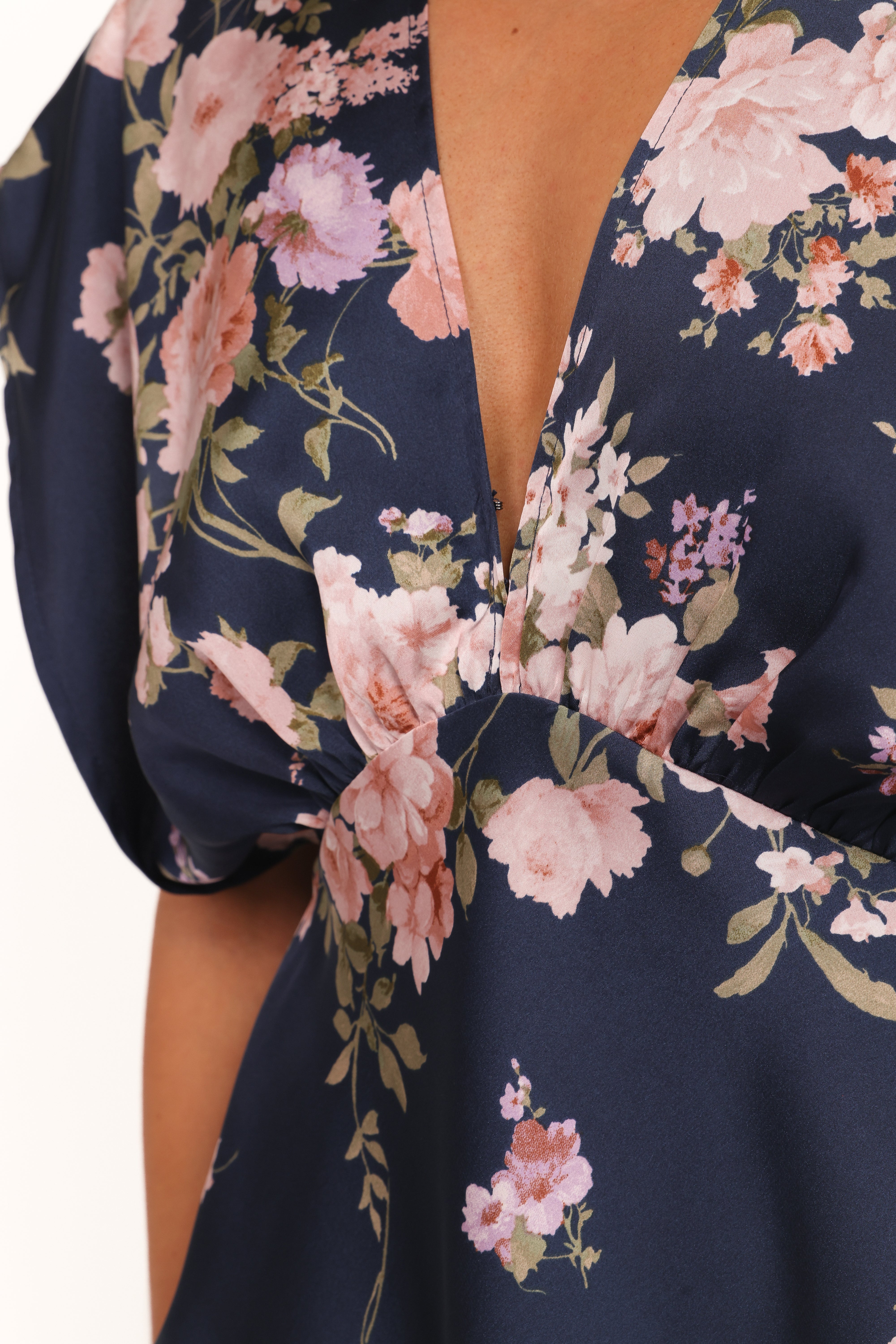 Ricki Top - Navy Floral