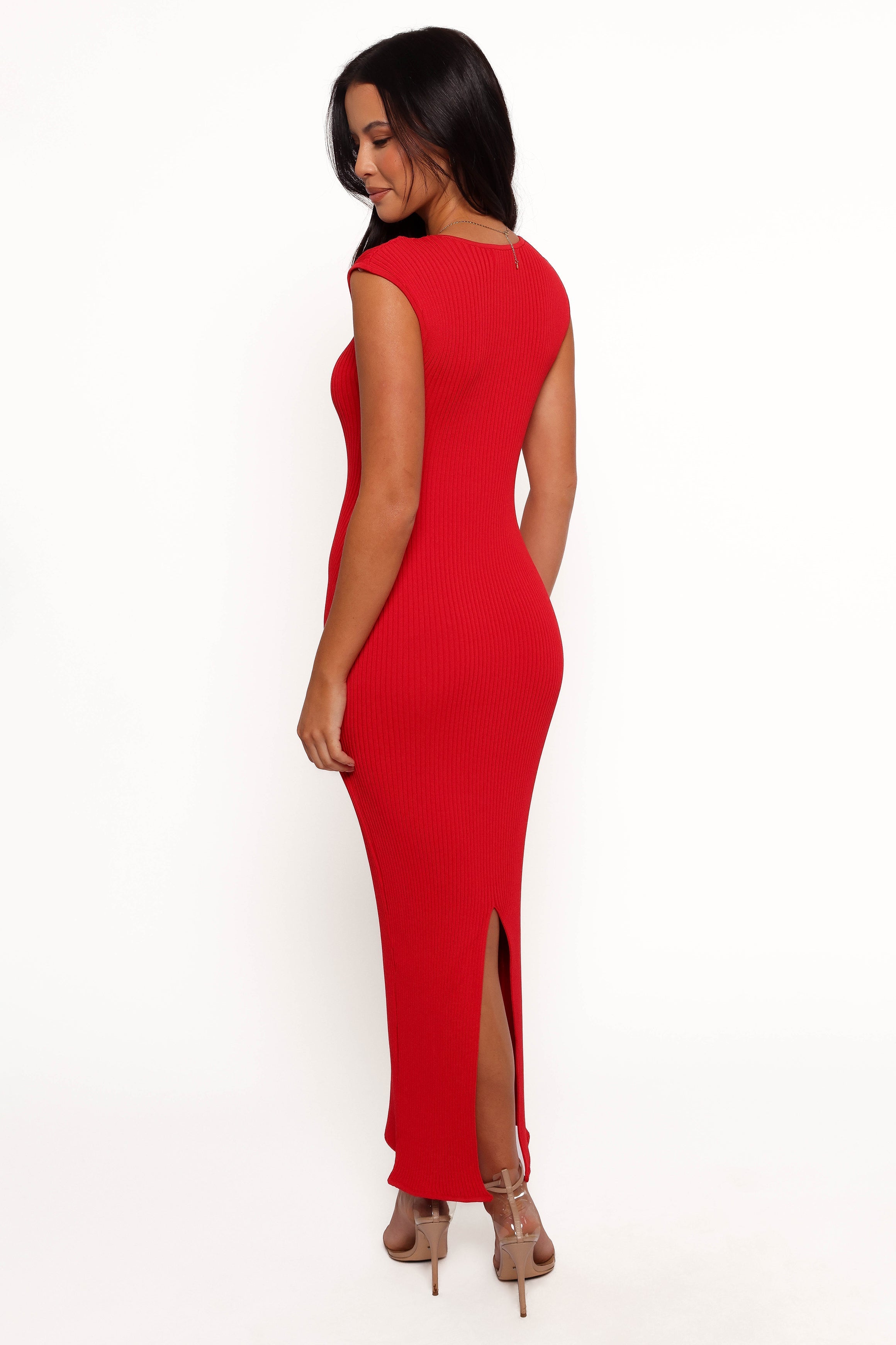 Robin Midi Dress - Red