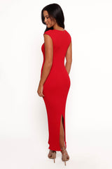 Robin Midi Dress - Red