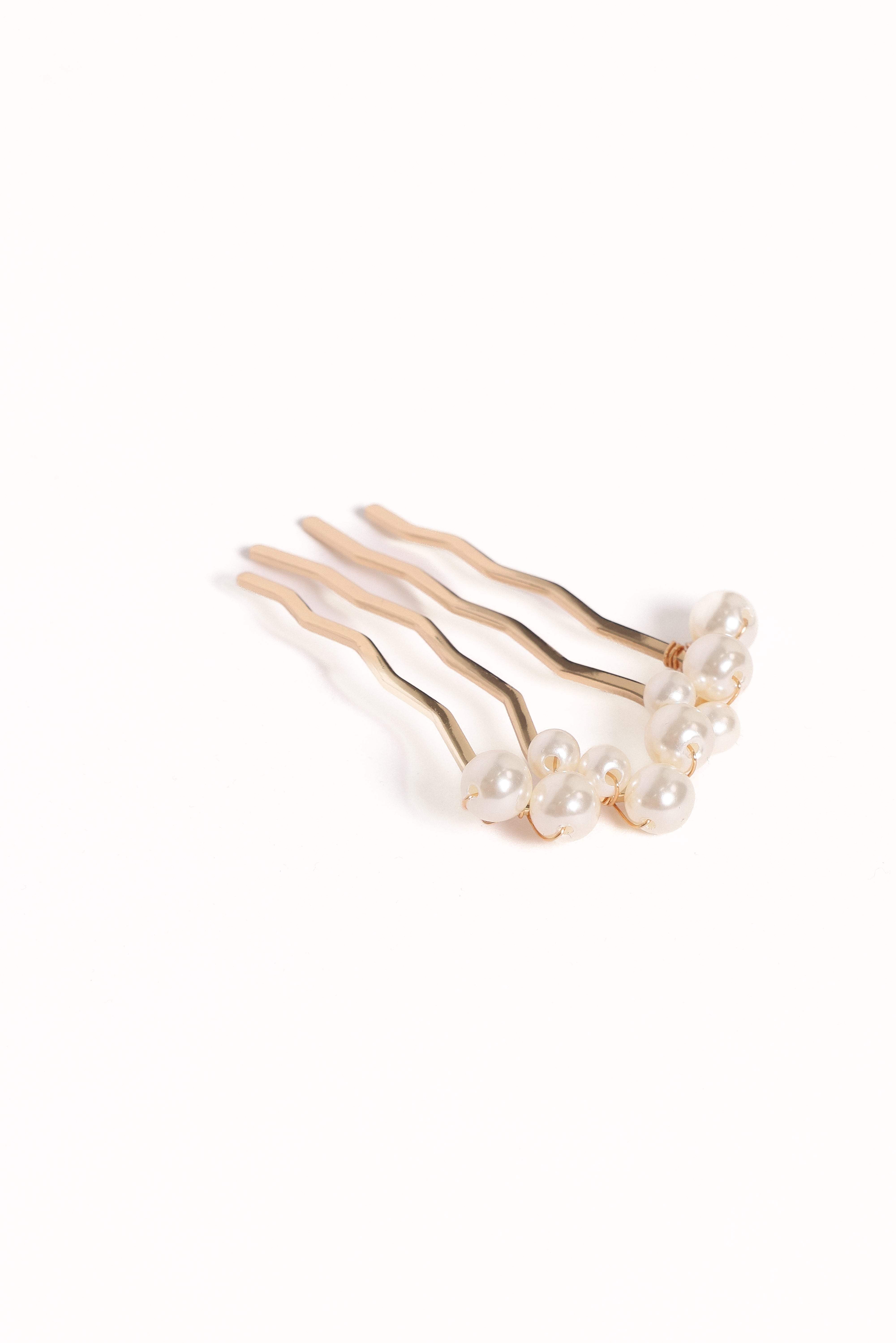 Rosalie Hair Pin - Pearl