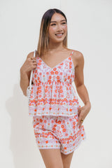 Ruby Short Set - Red