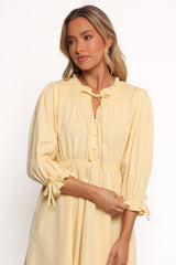 Russell Mini Dress - Yellow