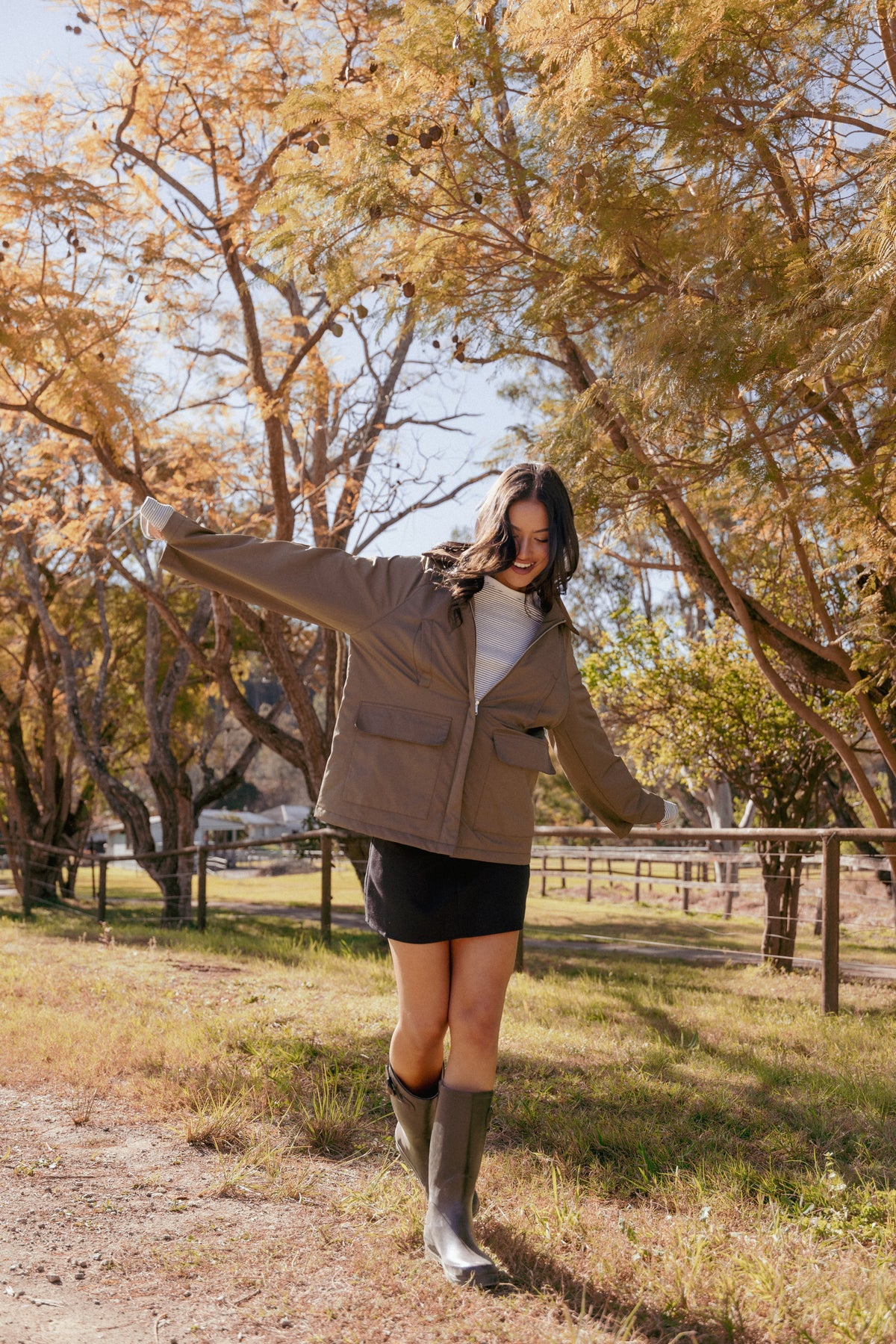 Hartley Barn Jacket - Olive